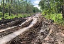 Jalan TMMD rusak parah akibat truk batu bara?