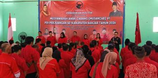 DPC PDIP Kabupaten Banjar gelar Musancab, perkuat struktur hingga kecamatan