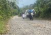 Truk batubara tetap beroperasi di malam hari meski Jalan Desa Biih ditutup Dishub Banjar