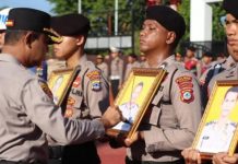 Polres Banjar tegaskan disiplin: Empat personel dipecat tidak hormat