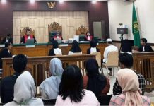 Empat terdakwa kasus penggelapan uang Cafe Kotego dapat tuntutan berbeda
