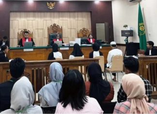 Empat terdakwa kasus penggelapan uang Cafe Kotego dapat tuntutan berbeda