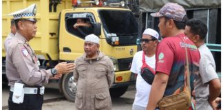 Polres Banjar amankan dan tertibkan antrean BBM di enam SPBU se-Kabupaten Banjar