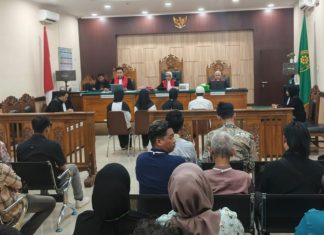 Pengadilan Marabahan vonis empat terdakwa penggelapan lebih ringan dari tuntutan