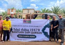 Julong Group berbagi hewan kurban di Kabupaten Banjar dan Barito Kuala