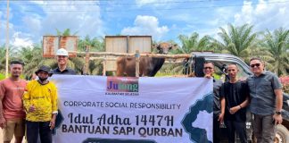 Julong Group berbagi hewan kurban di Kabupaten Banjar dan Barito Kuala