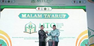 Malam ta’aruf MTQN XXXVII Kalsel berlangsung hangat di Barito Kuala