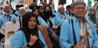 358 Jemaah Haji Kloter BDJ 02 asal Kabupaten Banjar tiba dengan selamat