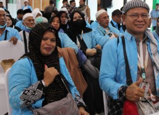 358 Jemaah Haji Kloter BDJ 02 asal Kabupaten Banjar tiba dengan selamat