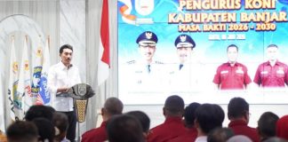 Estafet kepemimpinan KONI Banjar: Irwan Bora gantikan M Rofiqi