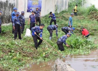 Rangkaian Hari Bhayangkara: Polres Batola dukung Program ASRI lewat kebersihan sungai