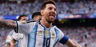 Dominasi Argentina dan aksi brilian Messi bungkam Aljazair di Stadion Kansas City