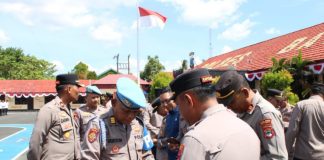 Propam Polda Kalsel gelar Gaktibplin di Polres Batola