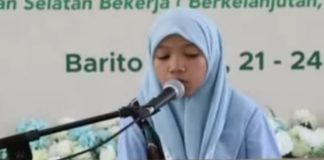 Babak final MTQ Kalsel berlangsung Khidmat, 12 Qari-Qariah bersaing ketat