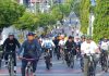 Peringati HUT Kabupaten dan Bhayangkara, Barito Utara gelar Gowes bersama