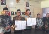 Tanda tangani MoU, Bawaslu dan Disdukcapil Batola komitmen wujudkan data pemilih akurat