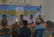 Kecamatan Paramasan koordinasikan keamanan, pastikan Pilkades 2026 berjalan aman dan damai