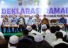 62 calon Pambakal 20 desa di Kab. Banjar Deklarasi Damai Jelang Pilkades Serentak 22 Juli