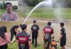 Latihan bersama 10 satuan relawan, Karang Intan dan Aranio perketat koordinasi darurat