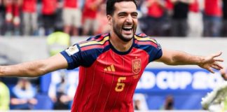 Tiket semifinal milik Spanyol! gol Mikel Merino singkirkan Belgia di perempat final