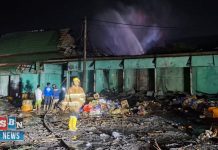 14 kios terbengkalai di PPS Sekumpul Martapura hangus terbakar, tanpa korban jiwa