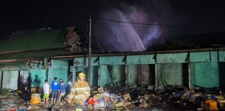 14 kios terbengkalai di PPS Sekumpul Martapura hangus terbakar, tanpa korban jiwa