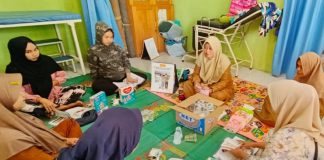 Cegah risiko kehamilan, Desa Gunung Ulin melaksanakan kelas edukasi ibu hamil