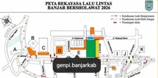 Jalan Kenanga ditutup, Ini pengaturan lalu lintas selama kegiatan Banjar Bershalawat