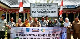 Rakor verifikasi penggilingan padi di Aranio, data terbaru akan terintegrasi di Aplikasi I-Padaringan