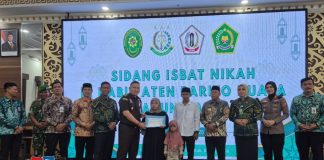 Wujudkan pernikahan sah dan tertib, Sidang Isbat Nikah Terpadu Batola fasilitasi 32 pasangan