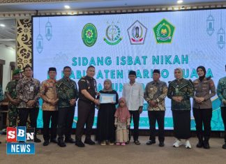 Wujudkan pernikahan sah dan tertib, Sidang Isbat Nikah Terpadu Batola fasilitasi 32 pasangan