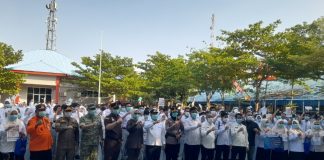 Lindungi masyarakat dari kabut asap, forkopimda Batola sasar sekolah dan jalan raya