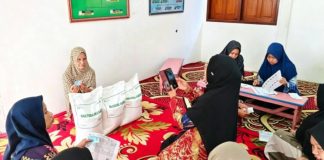 104 Keluarga di Tunggul Irang Ulu terima bantuan beras 30 Kg, bantuan Juli–September disalurkan sekaligus