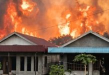 Karhutla ‘ancam’ permukiman di Anjir Pal 9 Kapuas Timur