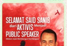 “Public Speaking: Bukan Soal Pintar Ngomong, Tapi Berani Berbagi” Selamat Said Sanib di Samarinda