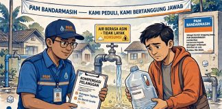 PAM Bandarmasih hentikan penyaluran air non konsumsi, diskon tarif jadi skenario kompensasi