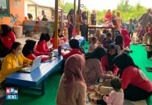 Posyandu “Siklus Hidup” hadir di Handil Bujur, layani seluruh rentang usia sekaligus