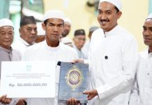 Desa Keliling Benteng Ilir jadi lokasi Safari Ramadan Bupati Banjar, beragam bantuan diserahkan