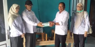 Kualitas udara menurun, 6.000 masker disalurkan UPTD Puskesmas Martapura, 1 salah satunya Desa Labuan Tabu