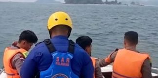 Pencarian 5 jurnalis di Selat Sunda saat liput anak Krakatau masih terus berlangsung