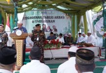 Wabup Banjar hadiri Istiqomah dan pelantikan Pengurus NU Se-Kecamatan Beruntung Baru