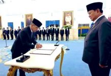 Transisi di Kemenkeu: Suahasil Nazara dilantik jadi Menteri Keuangan