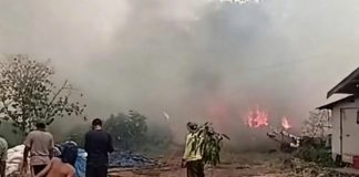 Karhutla dekati pemukiman warga di Batola, ketiadaan air hambat pemadaman