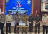 Hadiri doa bersama Polres Batola, Ketua DPRD: Tertib lalu lintas bukan hanya tugas polisi