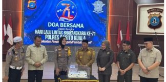 Hadiri doa bersama Polres Batola, Ketua DPRD: Tertib lalu lintas bukan hanya tugas polisi