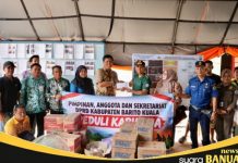Dukungan DPRD Batola untuk petugas karhutla, bantuan disalurkan ke tiga posko lapangan